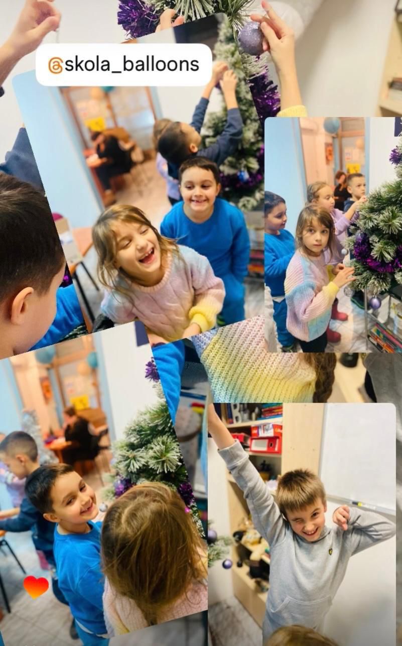 Balloons škola — trenutak sa časa 15